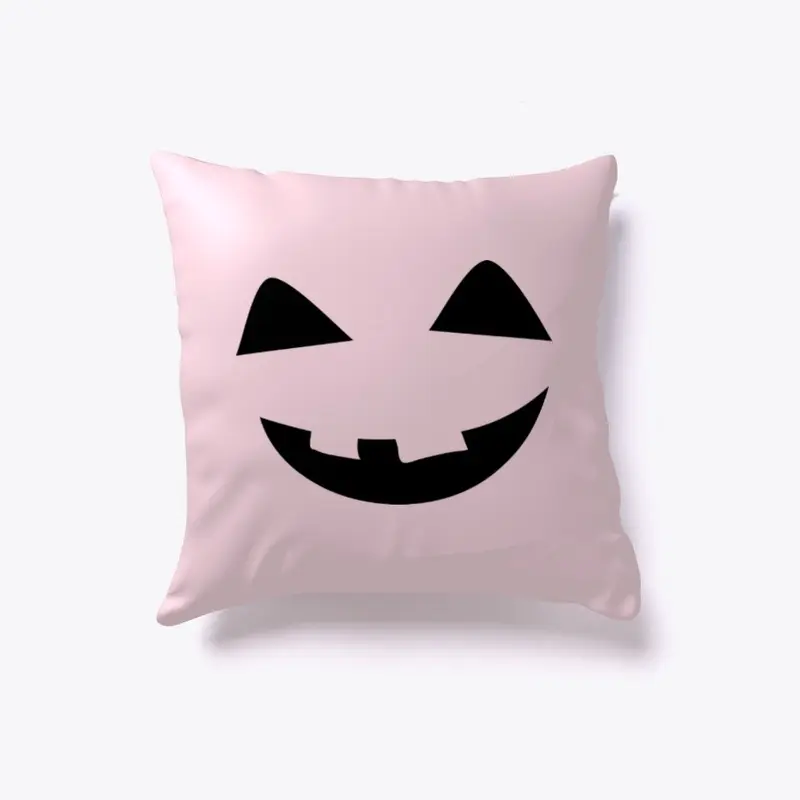 Pink Pumpkin Pillow